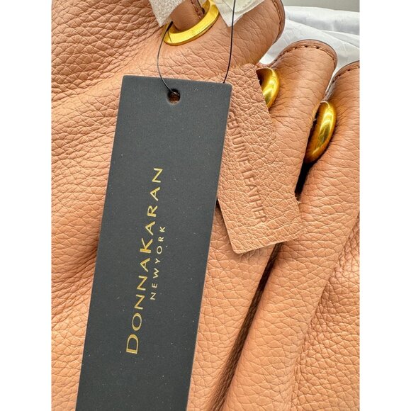 Donna Karan NY Seacliff leather large tote shoulder bag - Italian clay - Picture 8 of 11